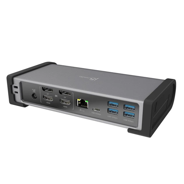 Док станция J5create JTD568-EN, Type-C 15-в-1 - Фото 2 Док станция J5create JTD568-EN, Type-C 15-в-1 - изображение 2