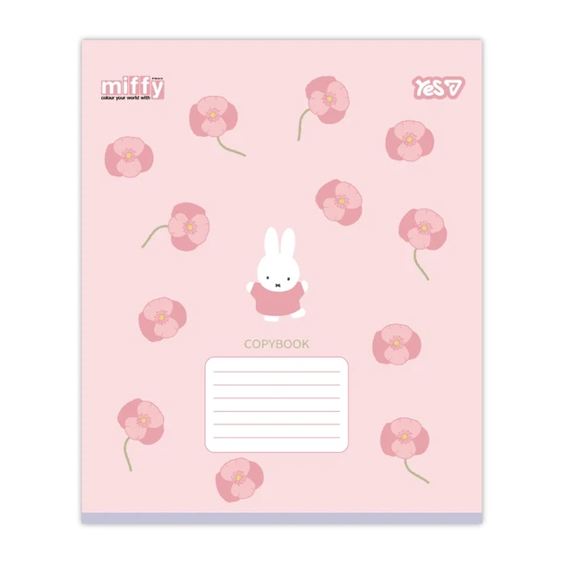 Зошит учнівський Miffy Flowers YES 768708 12 аркушів Різнокольоровий shop (4823133109213) - изображение 3