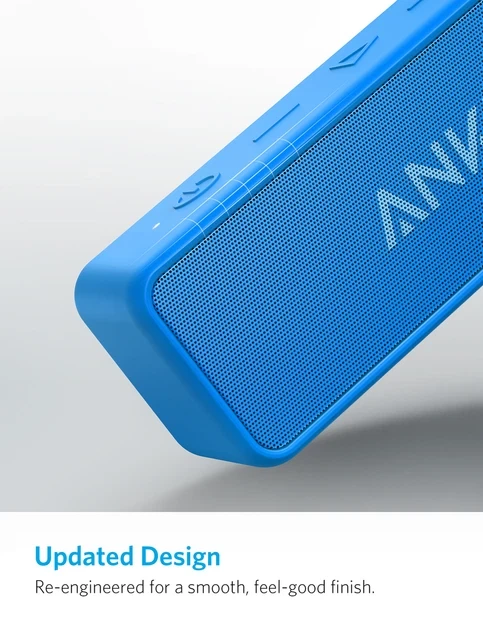 Портативная колонка Anker SoundCore 2, Blue, Bluetooth, 12W, 24H, 4400mAh - изображение 8