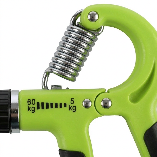 Набор кистевых эспандеров 5 в 1 для тренировки кистей и пальцев SP-Sport Grip Kit 8895 Green 5 эспандеров в комплекте - Фото 8 Набор кистевых эспандеров 5 в 1 для тренировки кистей и пальцев SP-Sport Grip Kit 8895 Green 5 эспандеров в комплекте - изображение 8