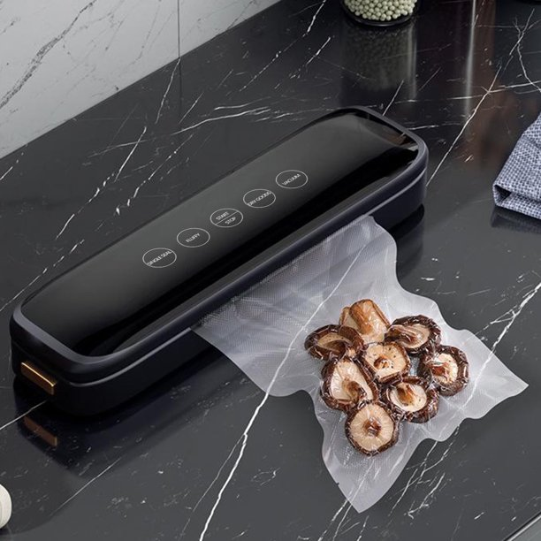 Кухонный вакуумный упаковщик Vacuum sealer Model 10 / Вакууматор для продуктов / Кухонный вакууматор 33х8,5х6см от сети - изображение 2