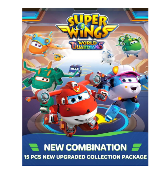 Набор игровых фигурок-трансформеров Super Wings World Airport Crew Collector Pack - Фото 4 Набор игровых фигурок-трансформеров Super Wings World Airport Crew Collector Pack - изображение 4