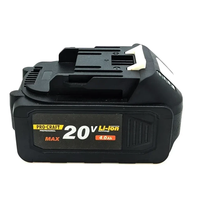 Акумуляторна батарея Procraft Battery20/4 (20 В, 4 А·год) - Фото 3 Акумуляторна батарея Procraft Battery20/4 (20 В, 4 А·год) - зображення 3