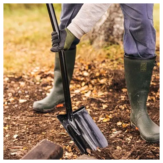 Лопата штыковая удлиненная 126.5 см сталь для садовых работ Fiskars CS-0083 - изображение 8