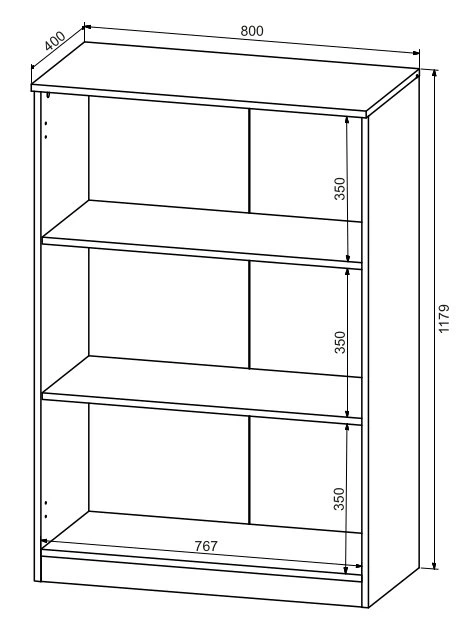 Тумба офисная Воркспейс / Workspace KOM2D БРВ 2-дверная Кашемир - изображение 2
