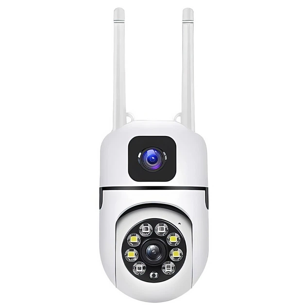 Возвратная уличная камера Dual Lens E10 Wi-Fi с двумя объективами - Фото 1 Возвратная уличная камера Dual Lens E10 Wi-Fi с двумя объективами - изображение 1