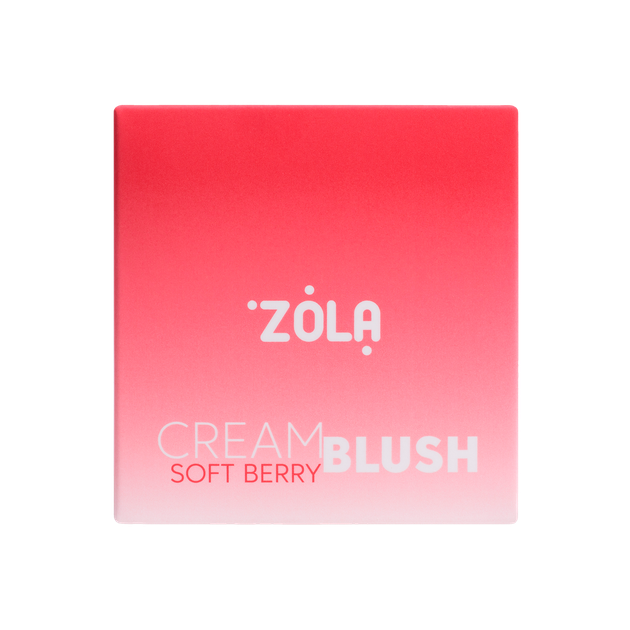 Кремовые румяна Cream Blush Zola Soft Berry - Фото 3 Кремовые румяна Cream Blush Zola Soft Berry - изображение 3