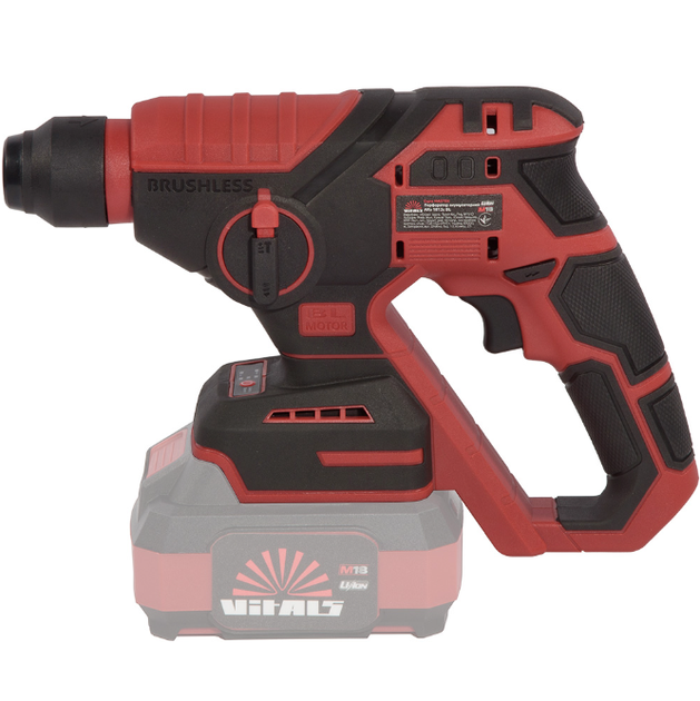 Перфоратор акумуляторний Vitals Master ARa 1812c BL Kit - зображення 2