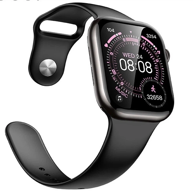 Смарт-годинник Hoco Y42 2.01" кольоровий дисплей, пульсометр, Bluetooth 5.3 чорний (Y42) - Фото 2 Смарт-годинник Hoco Y42 2.01" кольоровий дисплей, пульсометр, Bluetooth 5.3 чорний (Y42) - зображення 2