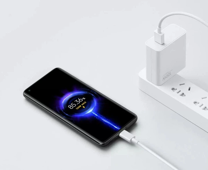 Зарядное устройство Xiaomi 120 Вт HyperCharge Combo USB + Type-C PD с кабелем USB-C белый (BHR9462EU) - изображение 5