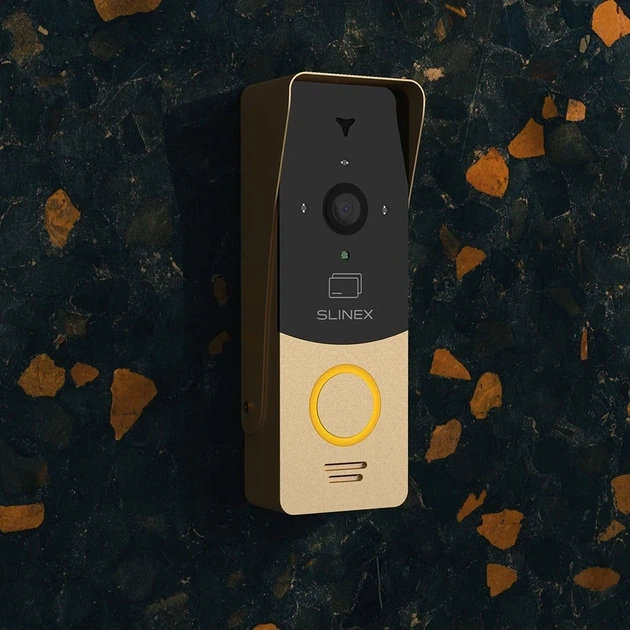 Виклична панель Slinex ML-20CRHD (black/gold) IP65 - зображення 3
