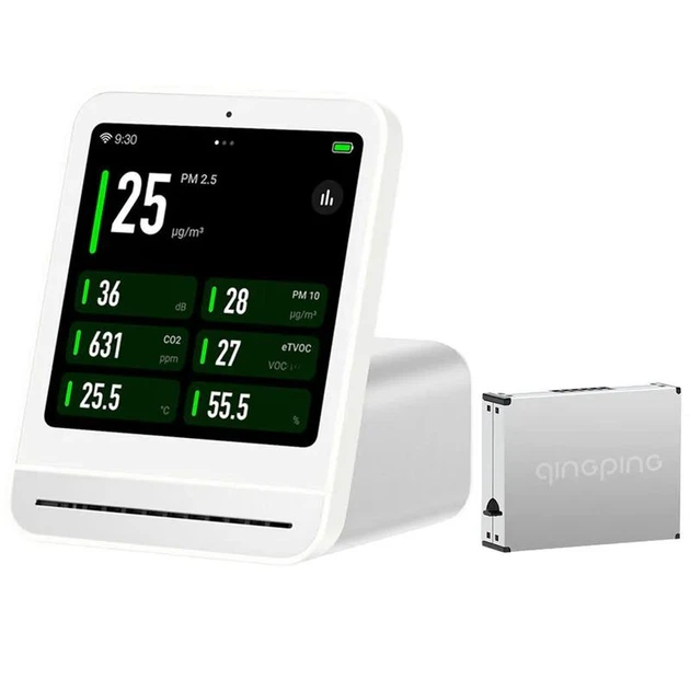 Датчик твердых частиц Qingping PM Sensor Qingping Air Monitor 2 CDDU1 Grey - изображение 4