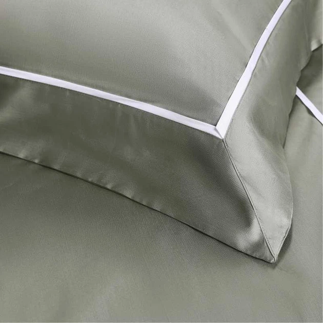 Комплект постельного белья Lovely Svi Евро 200х220 см сатин люкс Green (6900003003266) - изображение 4