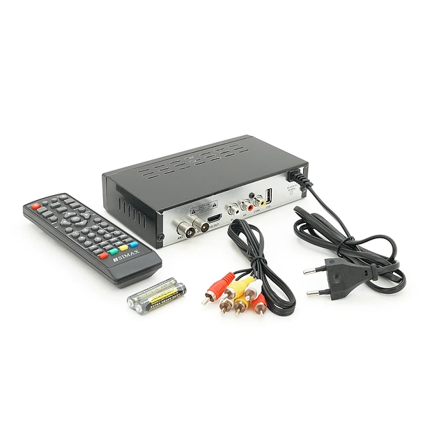 Ресивер Т2 (тюнер) IPTV DVB-T2 SIMAX Silver Plus - Фото 4 Ресивер Т2 (тюнер) IPTV DVB-T2 SIMAX Silver Plus - зображення 4