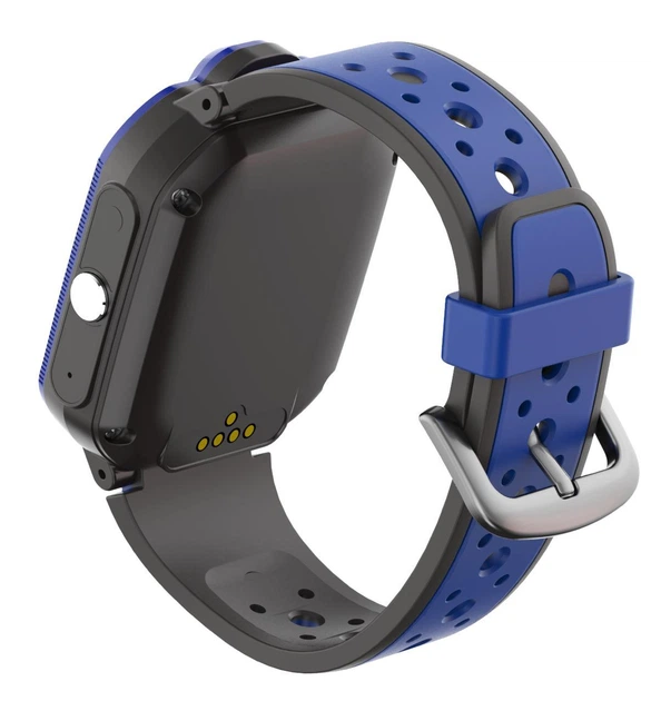 Дитячий смарт годинник-телефон Lemfo DH9 з GPS трекером, 4G LTE, SIM-картою, Wi-Fi, HD відеодзвінками, прослуховуванням, кнопкою SOS та IP67 Синій - зображення 3