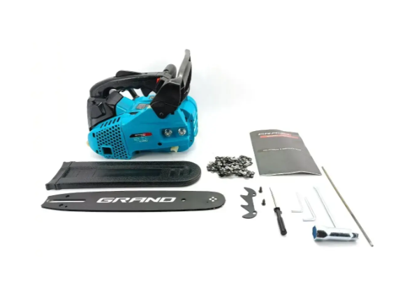 Бензопила GRAND БП-3500 4.7 к.с. 12" з 2 шинами та 2 ланцюгами Super Tooth для обрізки дерев - зображення 3