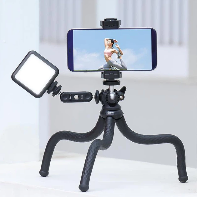 Крепление кронштейн с двойной шаровой головкой Ulanzi R102 1/4'' для камер, света, микрофонов - Фото 8 Крепление кронштейн с двойной шаровой головкой Ulanzi R102 1/4'' для камер, света, микрофонов - изображение 8