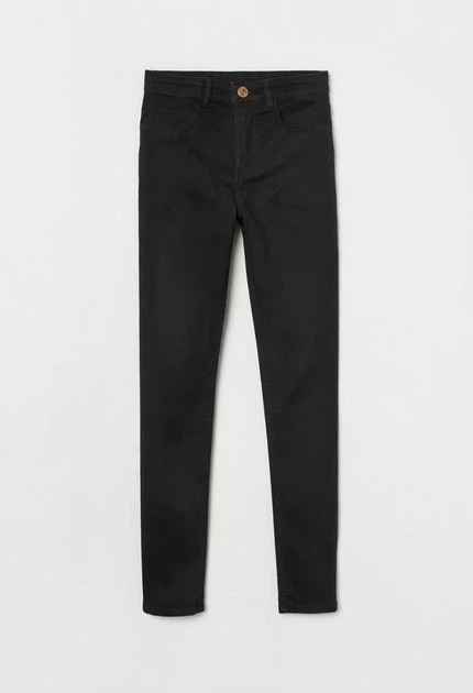 Підліткові джинси для дівчинки H&M 140 см Чорні (250122081) - Фото 1 Підліткові джинси для дівчинки H&M 140 см Чорні (250122081) - изображение 1