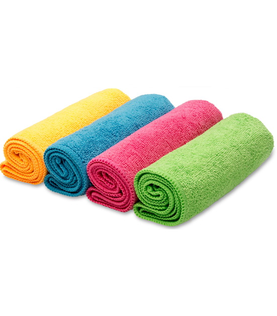 Салфетки з мікрофібри антибактеріальні Viveda Microfibre Colors (4шт) - Фото 2 Салфетки з мікрофібри антибактеріальні Viveda Microfibre Colors (4шт) - зображення 2