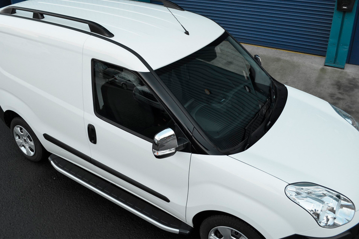 Накладки на дзеркала (2 шт, нерж) Carmos - Турецька сталь для Opel Combo 2012-2018 рр - зображення 5