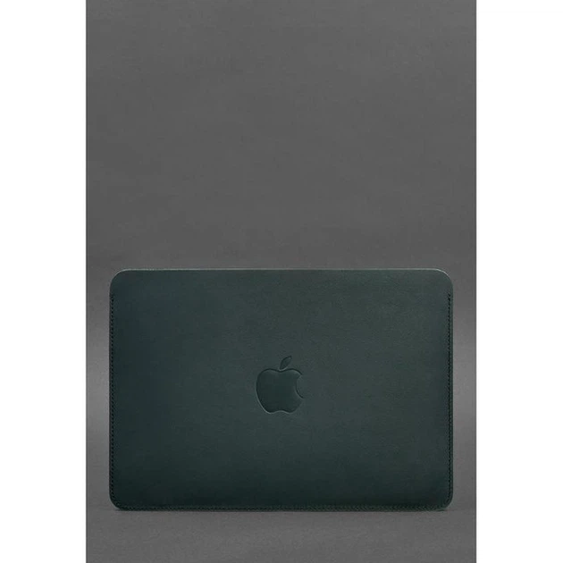 Кожаный чехол для MacBook 13 из натуральной кожи Краст конверт защитный для MacBook Air и Pro зеленый 69692 - Фото 2 Кожаный чехол для MacBook 13 из натуральной кожи Краст конверт защитный для MacBook Air и Pro зеленый 69692 - изображение 2