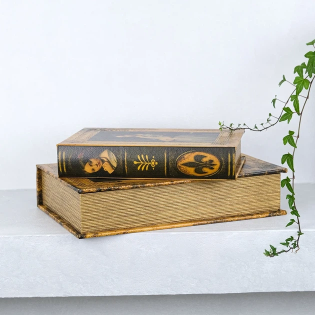 Скринька у формі книги набір з 2-х Дівчина Гранд Презент 33-KSH-PU1048 - изображение 3