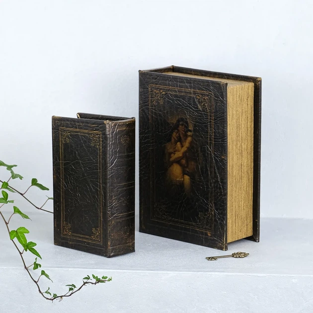 Книга скринька з 2-х Закохані Гранд Презент 22-KSH-XZ-PU3009 - Фото 3 Книга скринька з 2-х Закохані Гранд Презент 22-KSH-XZ-PU3009 - изображение 3