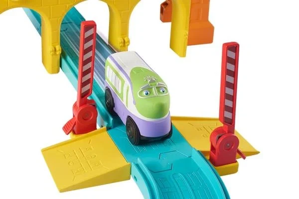 Паровозик на батарейках CHUGGINGTON Коко металевий 80х50 мм літі - зображення 7