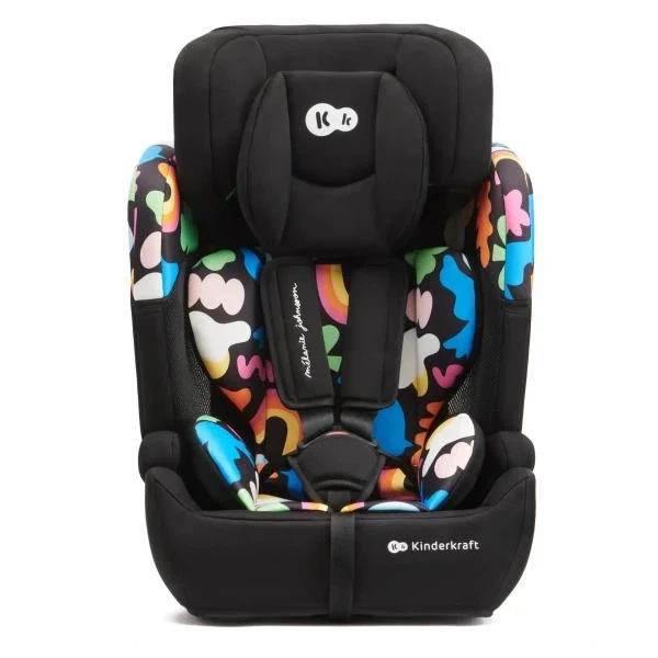 Автокрісло Kinderkraft Comfort Up i-Size 9-36 кг текстиль чорний з малюнком 61,5-84х44х49 см - Фото 2 Автокрісло Kinderkraft Comfort Up i-Size 9-36 кг текстиль чорний з малюнком 61,5-84х44х49 см - зображення 2