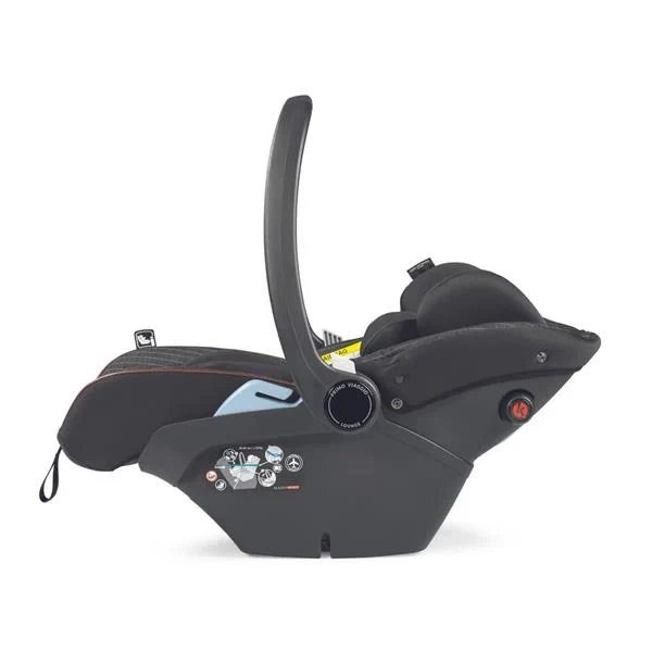 Автокресло Peg-Perego Primo Viaggio Lounge 0-13 кг изысканный коричневый материал, поглощающий силу удара - изображение 7