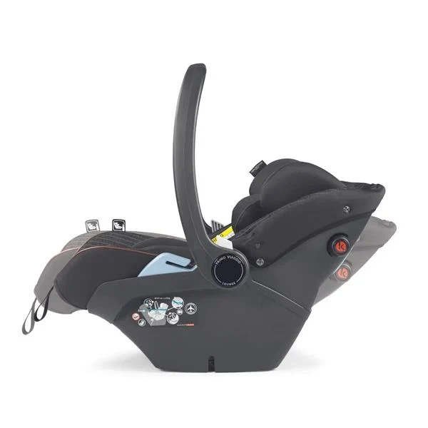 Автокресло Peg-Perego Primo Viaggio Lounge 0-13 кг изысканный коричневый материал, поглощающий силу удара - изображение 10