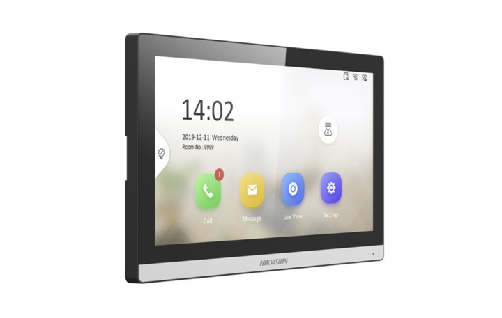 IP-відеодомофон Hikvision DS-KH6350-WТE1 7'' Wi-Fi SIP PoE, Black - зображення 2
