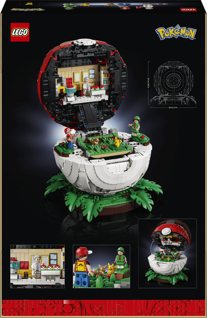 Конструктор LEGO Pokemon Покебол із знаковими моментами роботи Тренерів 2386 деталей (72154) - Фото 9 Конструктор LEGO Pokemon Покебол із знаковими моментами роботи Тренерів 2386 деталей (72154) - зображення 9