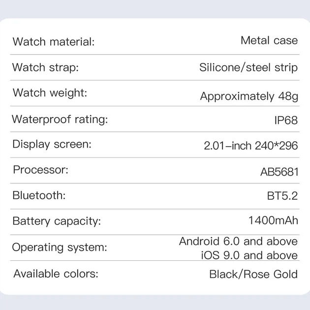 Розумний смарт годинник Smart Energy Steel Black - зображення 6