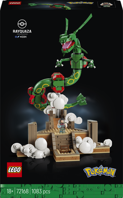 Конструктор LEGO Pokemon Рейкваза 1083 деталі (72168) - Фото 1 Конструктор LEGO Pokemon Рейкваза 1083 деталі (72168) - зображення 1