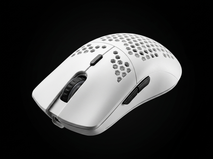 Ігрова миша / Безпровідна (2,4G) , 800mAh, 12000DPI, WHITE/БІЛА - Фото 2 Ігрова миша / Безпровідна (2,4G) , 800mAh, 12000DPI, WHITE/БІЛА - зображення 2