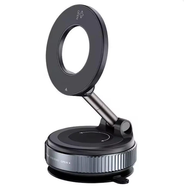 Магнитный держатель для телефона K007 Vacuum Magnetic Stand (с присоской и поворотом 360°) - Фото 1 Магнитный держатель для телефона K007 Vacuum Magnetic Stand (с присоской и поворотом 360°) - изображение 1