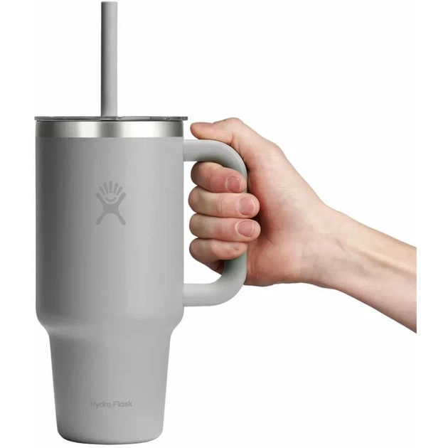 Термочашка Hydro Flask 950 ml Travel Tumbler Clear Lid - изображение 3