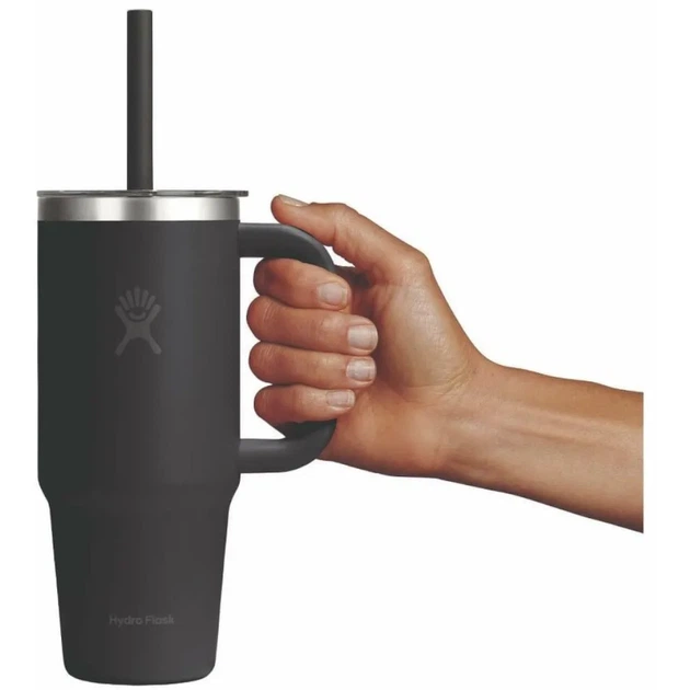 Термочашка Hydro Flask 700 ml Travel Tumbler Clear Lid - зображення 3