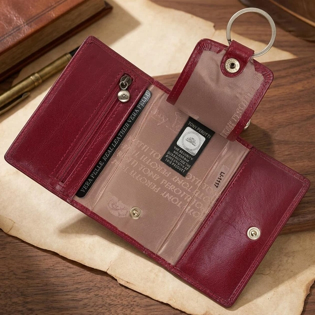 Ключница Tony Perotti Italico 1117 rosso (bg904fash62) Красная - изображение 4