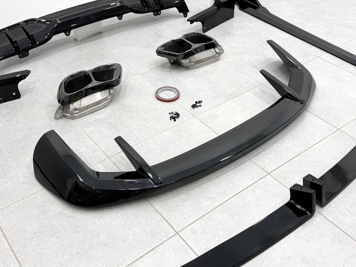 Комплект обвісу M paket LCI Paradigm для BMW X5 G05 2023+, колір чорний глянець V2 для BMW X5 G05 2019- (9761) - зображення 4