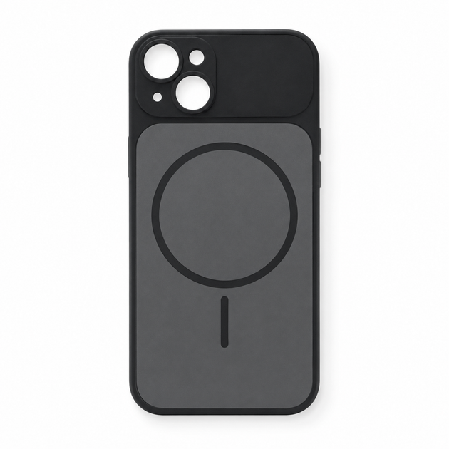 Чохол Premium для смартфона Silicone Creative Variation Case MAG COVER Apple iPhone 15 1,Black (MagCOViP15-1) - Фото 2 Чохол Premium для смартфона Silicone Creative Variation Case MAG COVER Apple iPhone 15 1,Black (MagCOViP15-1) - изображение 2