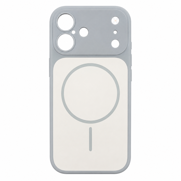 Чохол Premium для смартфона Silicone Creative Variation Case MAG COVER Apple iPhone 16 5,Lavender Grey (MagCOViP16-5) - Фото 1 Чохол Premium для смартфона Silicone Creative Variation Case MAG COVER Apple iPhone 16 5,Lavender Grey (MagCOViP16-5) - изображение 1