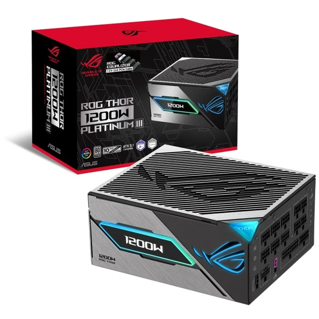Блок питания ASUS ROG Thor 1200W Platinum III ROG Equalizer (90YE00V7-B0NA00) - изображение 12
