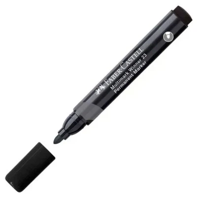 Маркер Faber-Castell перманентний Multimark Winner 23, колір чорний (32839) - Фото 1 Маркер Faber-Castell перманентний Multimark Winner 23, колір чорний (32839) - зображення 1