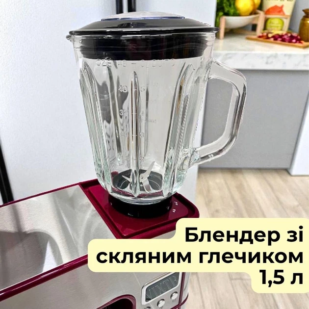 Кухонный комбайн 3 в 1 TOP KITCHEN мясорубка тестомес блендер 7л чаша TK00225 - Фото 5 Кухонный комбайн 3 в 1 TOP KITCHEN мясорубка тестомес блендер 7л чаша TK00225 - изображение 5