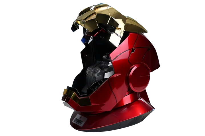 Электронный шлем Железного человека Iron Man MK5 с голосовым управлением и пультом управления AutoKing - Фото 2 Электронный шлем Железного человека Iron Man MK5 с голосовым управлением и пультом управления AutoKing - изображение 2