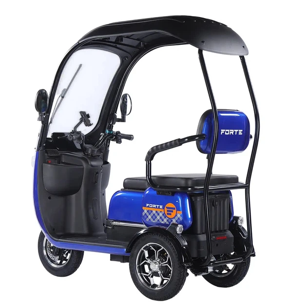 Трицикл аккумуляторный Forte TRINE-WN1072G Синий - изображение 5