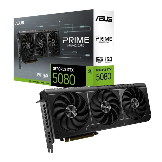 Відеокарта Asus PRIME GeForce RTX 5080 (PRIME-RTX5080-16G) - Фото 12 Відеокарта Asus PRIME GeForce RTX 5080 (PRIME-RTX5080-16G) - зображення 12