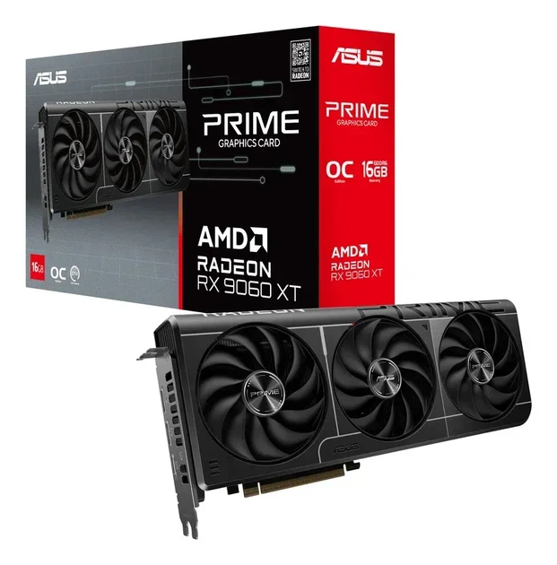 Видеокарта ASUS PRIME-RX9060XT-O16G (90YV0LF1-M0NA00) - Фото 10 Видеокарта ASUS PRIME-RX9060XT-O16G (90YV0LF1-M0NA00) - изображение 10
